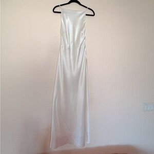 Abercrombie & Fitch Pearl Ivory Maxi Dress